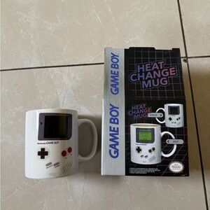 Nintendo White Game Boy Ceramic Mug